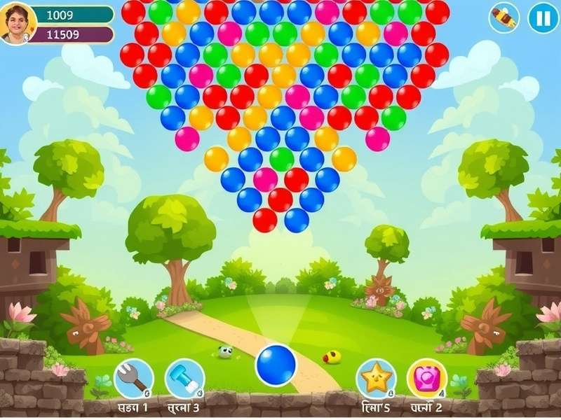 Bubble Shooter Mod APK गेमप्ले स्क्रीनशॉट