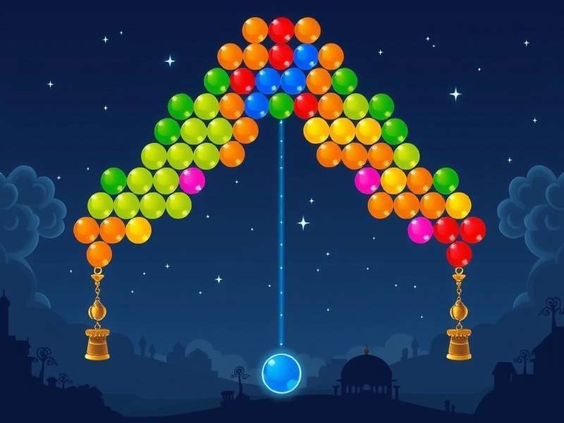 बबल शूटर ओरिजनल गेम का गेमप्ले स्क्रीनशॉट