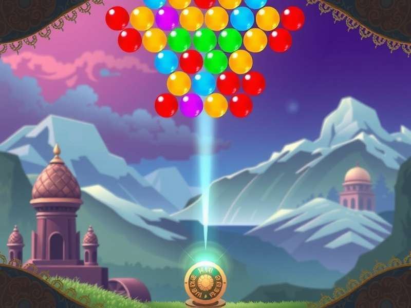 Bubble Shooter HD गेमप्ले स्क्रीनशॉट