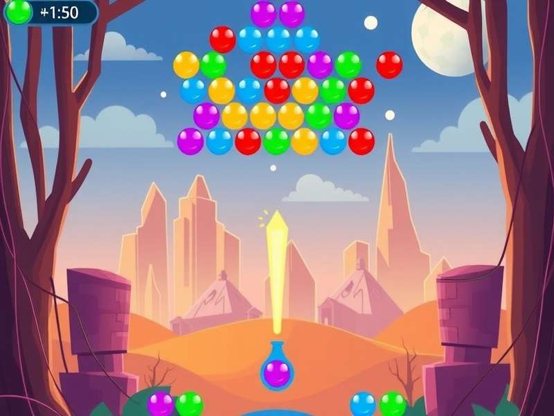 Bubble Shooter Game PC Windows 10 Screenshot