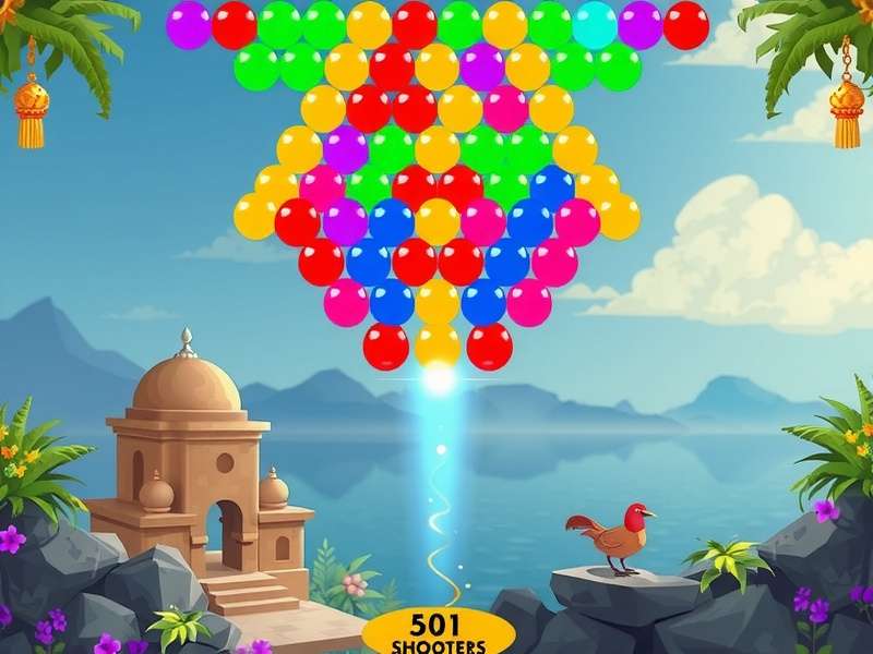 बबल शूटर रिलैक्सिंग लेवल 31 स्क्रीनशॉट