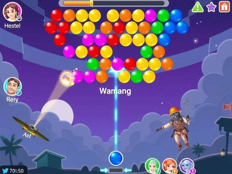 Bubble Shooter Online Arkadium गेमप्ले स्क्रीनशॉट