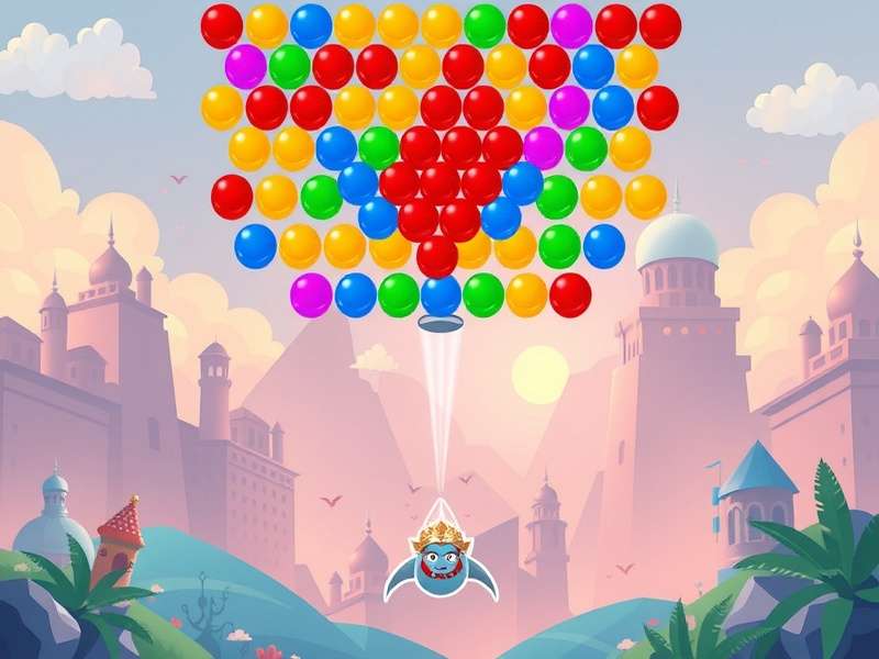 बबल शूटर MSN गेमप्ले स्क्रीनशॉट