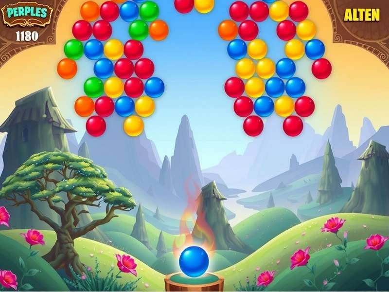बबल शूटर गेम विंडोज 11 स्क्रीनशॉट