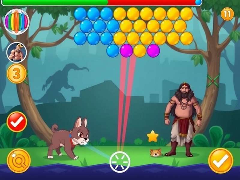 Bubble Shooter Game Screenshot