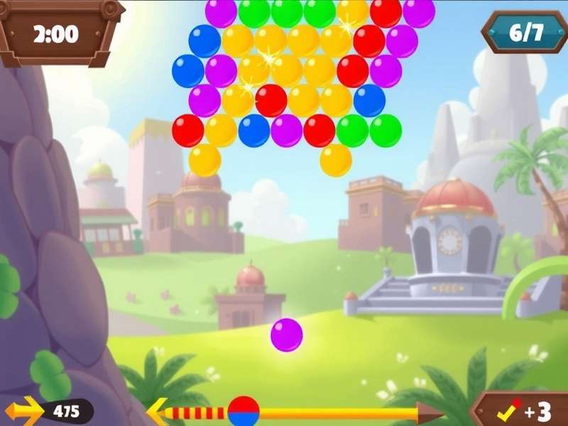 Bubble Shooter Game Screenshot