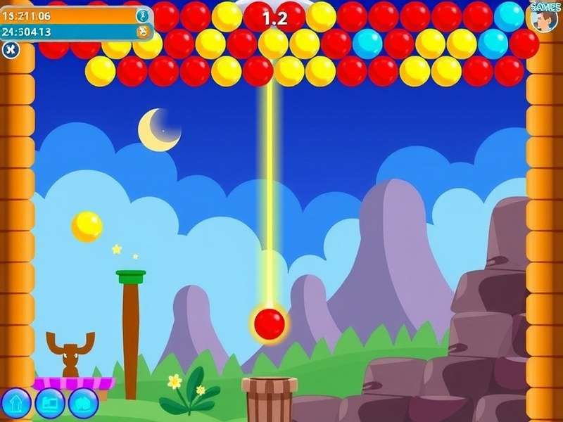 Bubble Shooter game Android download screenshot