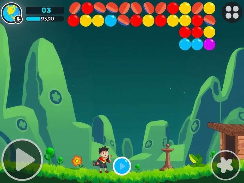 बबल शूटर एंड्रॉइड गेम स्क्रीनशॉट