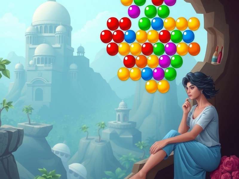 Bubble Shooter HD MSN Games गेमप्ले स्क्रीनशॉट