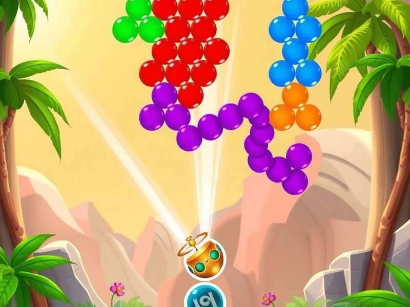 Bubble Shooter Online Zdarma गेमप्ले स्क्रीनशॉट