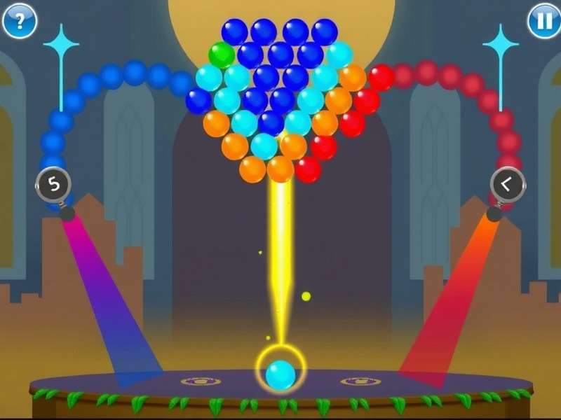 बबल शूटर फ्री गेम ऑफलाइन गेमप्ले स्क्रीनशॉट
