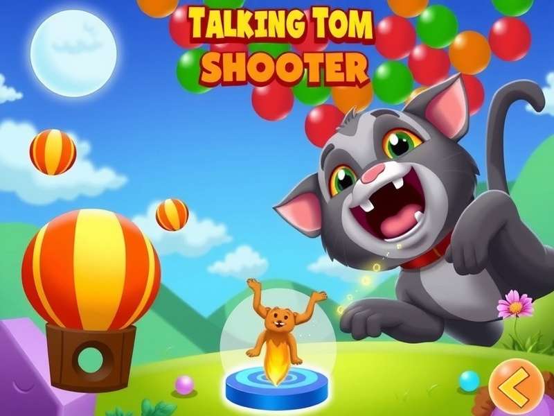 Talking Tom Bubble Shooter गेमप्ले स्क्रीनशॉट