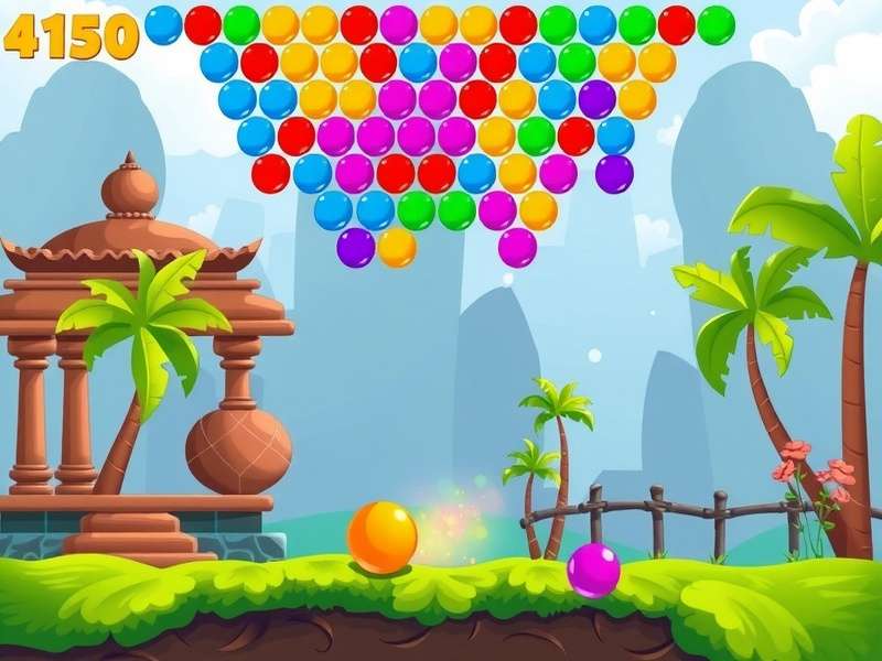 बबल शूटर गेमप्ले स्ट्रैटेजी