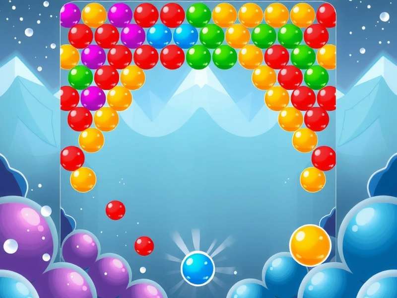 Bubble Shooter Gameplay Screenshot on Mobile