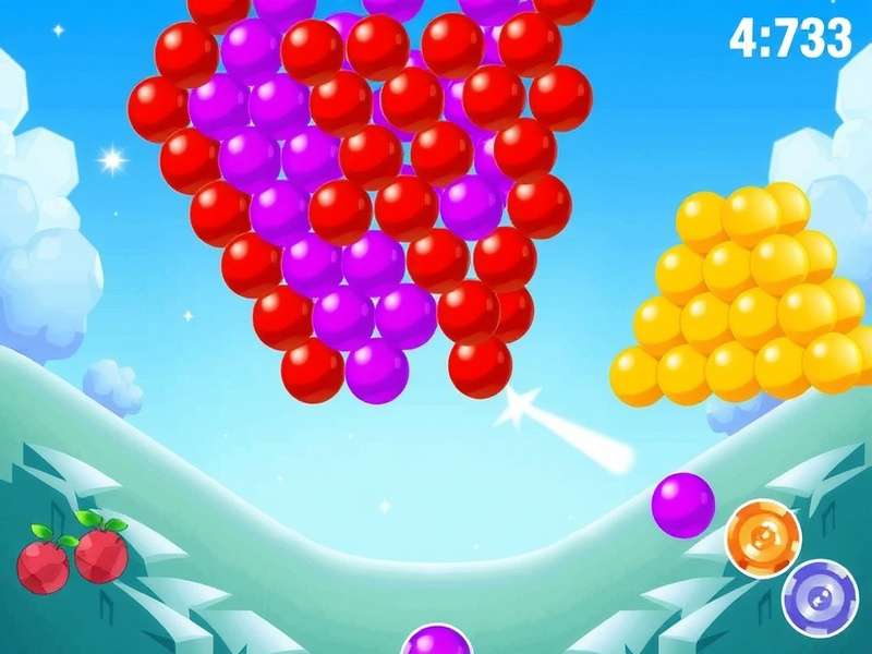 Bubble Shooter Gameplay Screenshot
