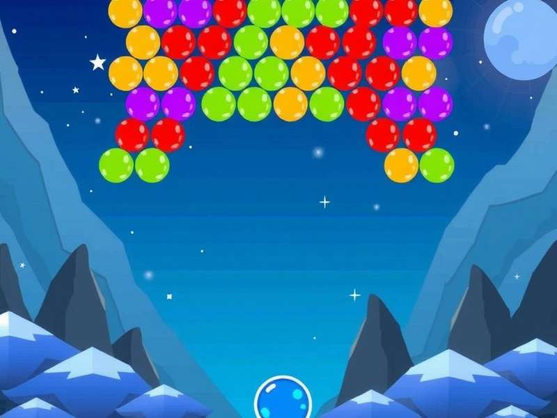 Bubble Shooter Gratis Gameplay Screen - Free Online Puzzle Game