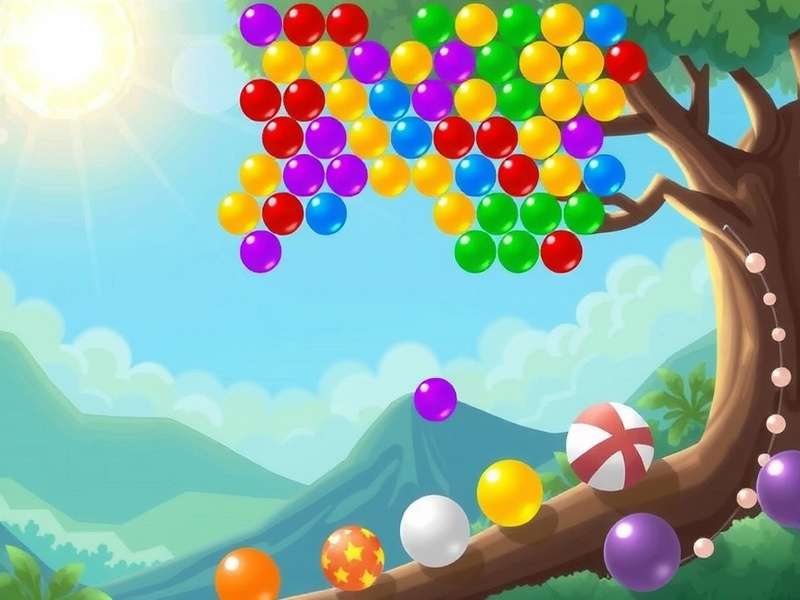 Classic Bubble Shooter Game Free strategy - bank shot technique
