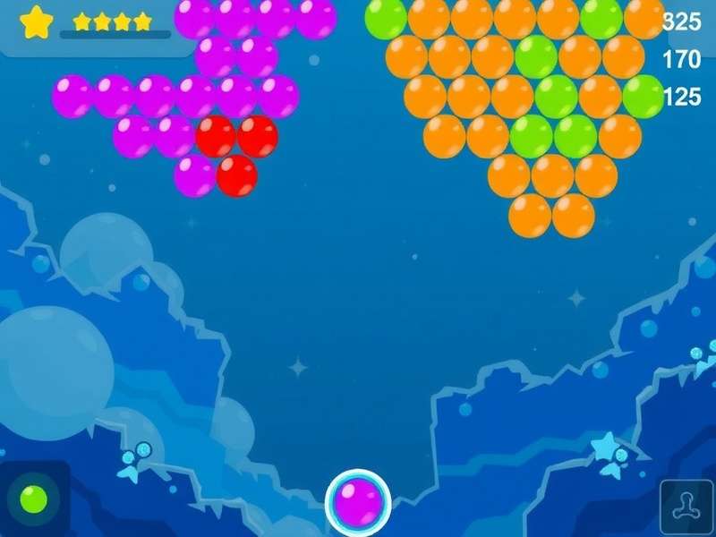 Bubble Shooter kostenlos spielen online - Colorful bubble popping game