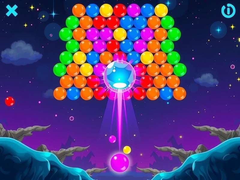 Bubble Shooter Hd Free Game gameplay with colorful bubbles and Indian themed background