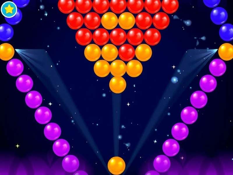 Bubble Shooter Game Play Now - India's favorite bubble shooting game with colorful bubbles and score display