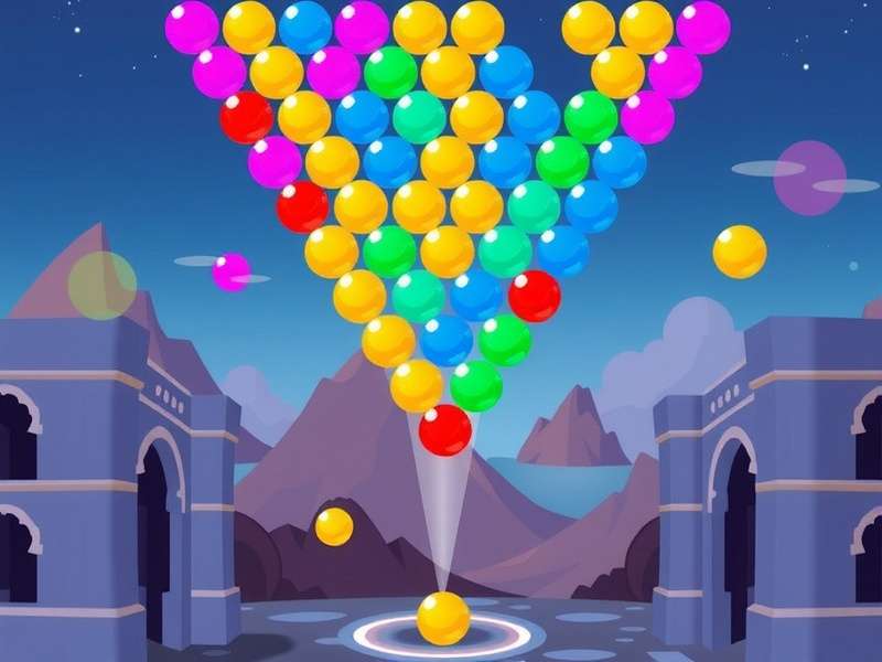 Aarp Bubble Shooter Game - Ultimate Guide for Indian Players featuring colourful bubbles and a target board